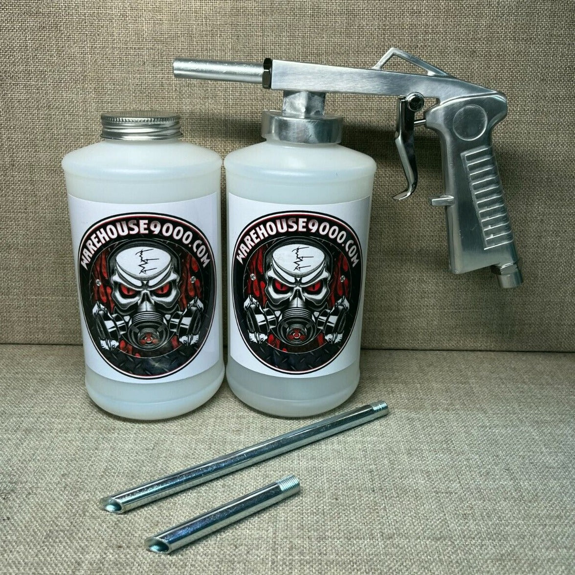 Astro Economy Air Standard Undercoat Gun with 2 White Quart Bottles