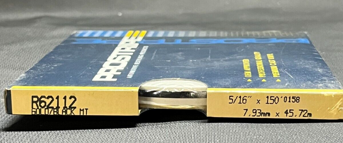 PROSTRIPE 5/16" GOLD/BLACK MT R62112