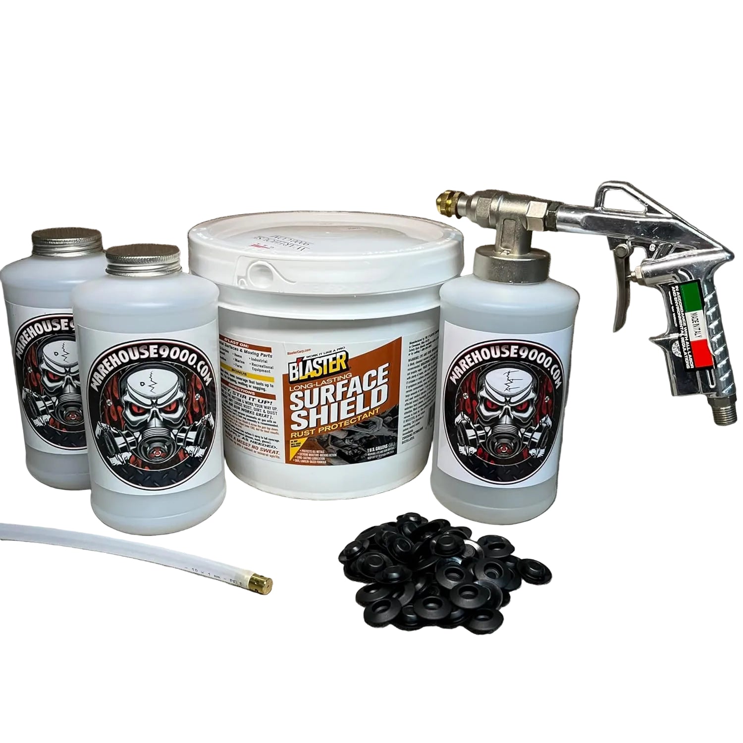 Pb Shield Frame Rust Rust Protection Coating With Spray Gun PB Blaster Surface Shield ...