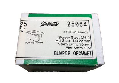 25 Auveco - 25064 -  Bumper Screw Grommet 90101-SHJ-A01