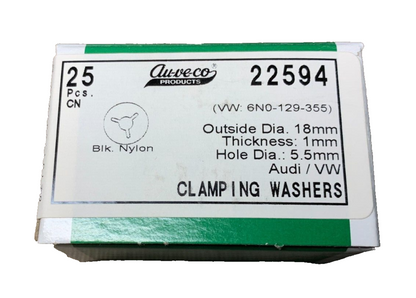 25-Auveco 22594 Clamping Washer, for Volkswage 6N0-129-355