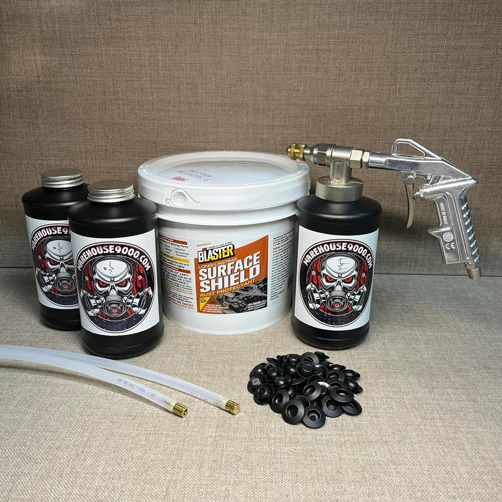Gallon PB Blaster Surface Shield, with Pro Undercoating Spray Gun, 2 W Warehouse9000