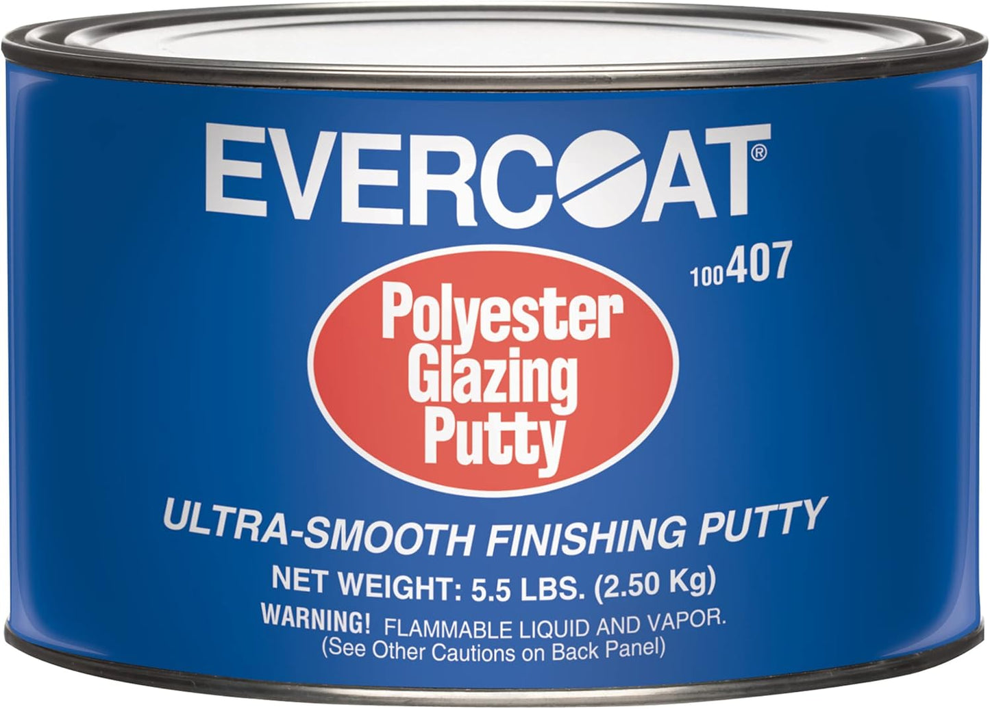 Evercoat Polyester Glazing Putty (100407) with Hardener (5.5 lbs)