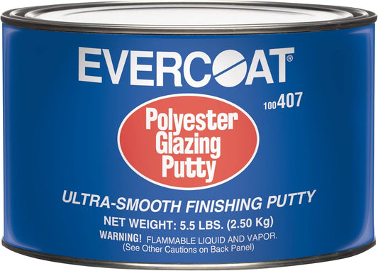 Evercoat Polyester Glazing Putty (100407) with Hardener (5.5 lbs)