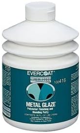 Evercoat Metal Glaze Polyester Finishing and Blending Putty (30 fl. oz) with Hardener (100416)