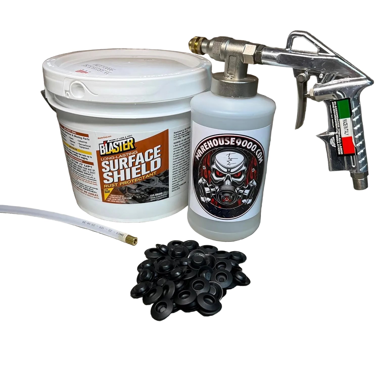 Pb Shield Frame Rust Gallon PB Blaster Surface Shield, Pro Undercoating Gun, 1 Straight Wan ...