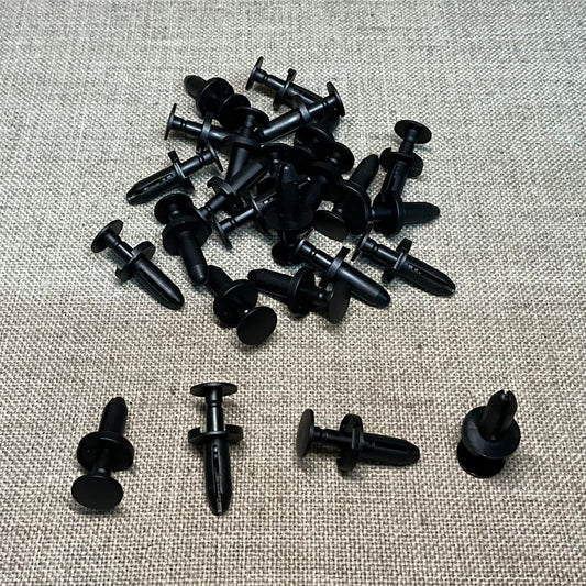 25 Fascia Push Type Retainers Auveco 19422 Chrysler OEM :6504521 From 1998 On