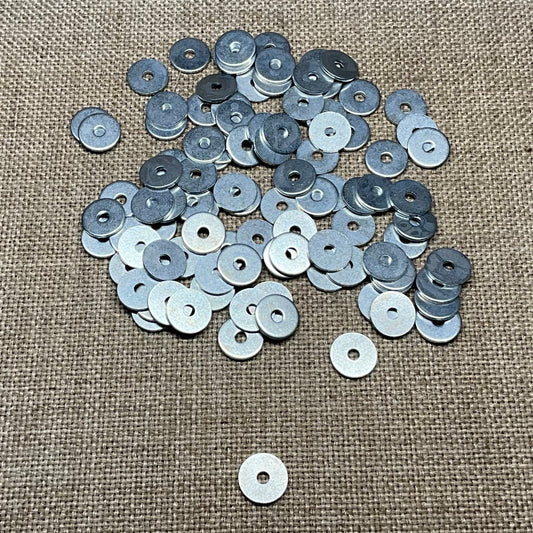 100 Steel Rivet Washers Auveco 16791 Auto Truck, Car, Van, SUV, ATV Universal