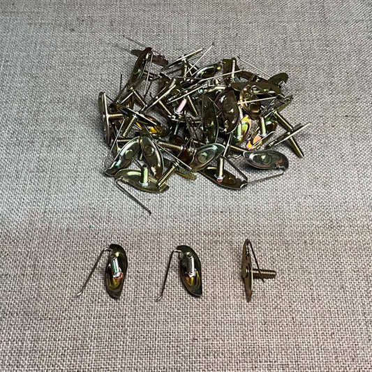 25 Moulding Fasteners 25 Free Spinning Washer Nut Set Auveco 2619 & 16770
