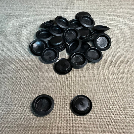 25 Plastic Plug Buttons Fits Hole Size 1 -1/4" Auveco  9292-25 Universal Use