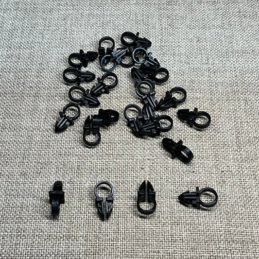 25 Routing Clips Tube Hose Wire Auveco 14530 Universal, For Use on any Auto