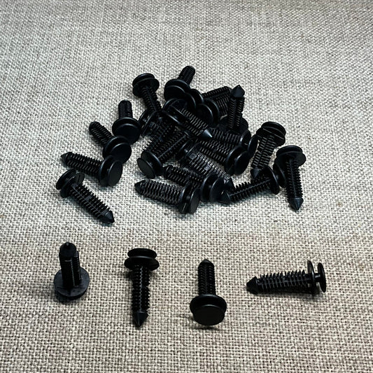 25 Seat Back Panel Retainers Auveco 11671 Ford : 387182-S From 1977 - On