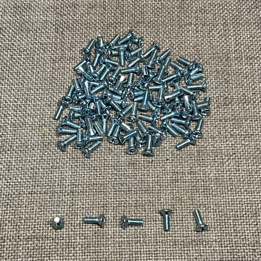 100Pcs. Auveco 16362 Phillips Oval Head Screws #6-32 x 3/8 Inch