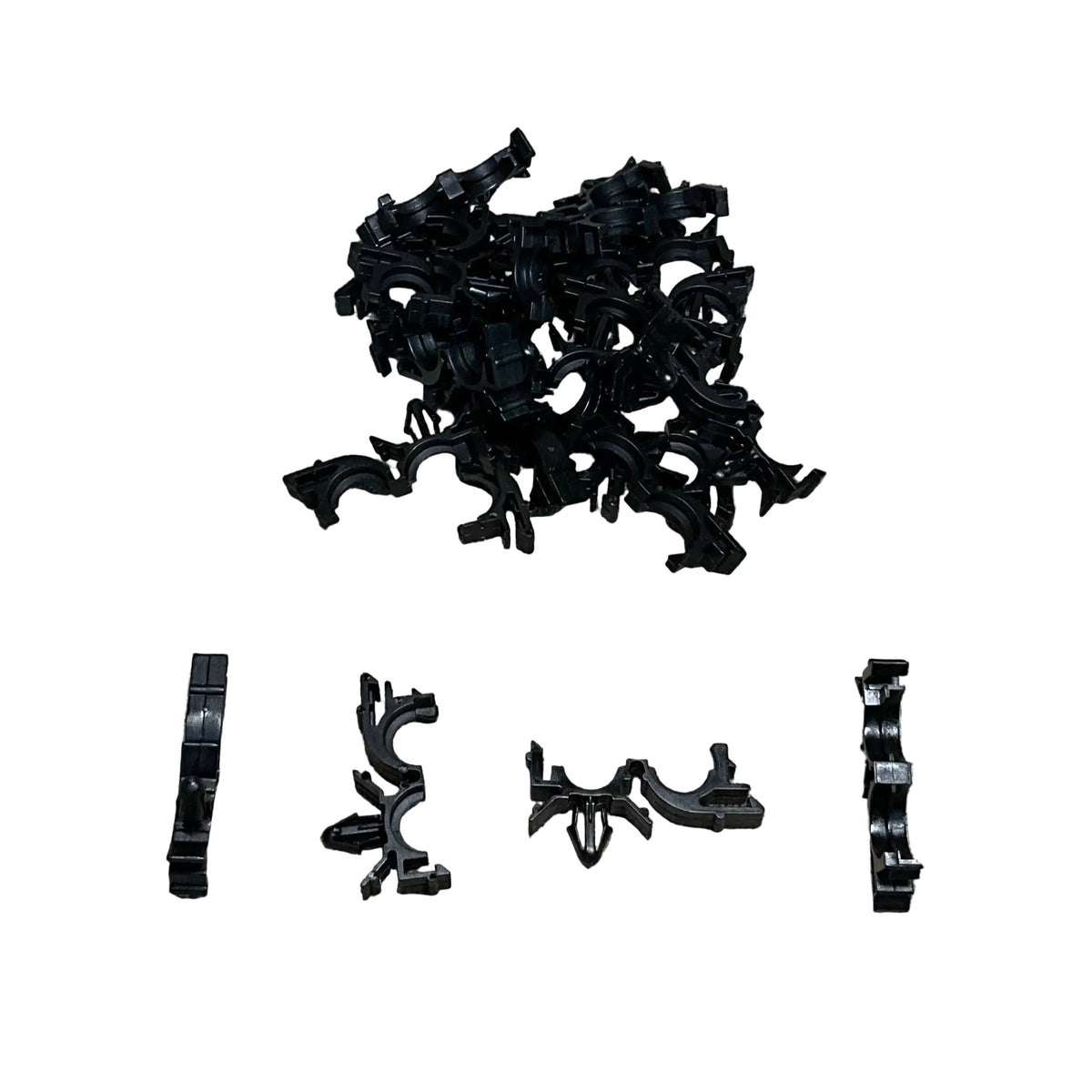 Hose Routing Clips 25 Wire Loom Routing Clips Auveco 14545 GM Automobiles Wire Tube Hose ...