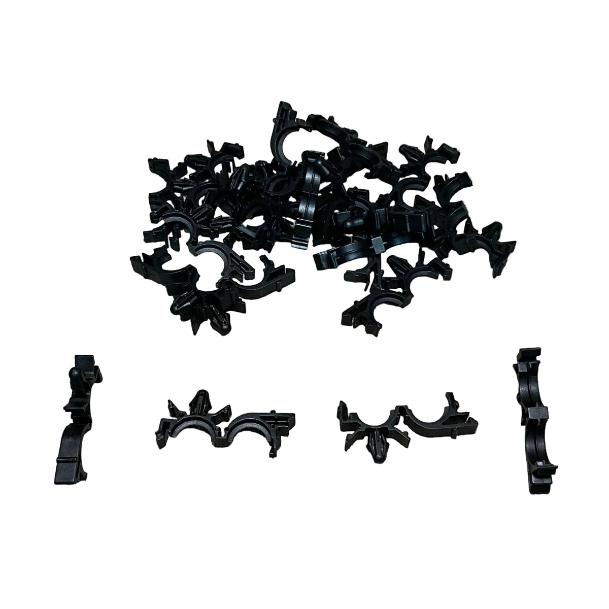 Hose Routing Clips 25 Wire Loom Routing Clips Auveco 14546 GM : 8911472 Hose Wire Tube Cl ...