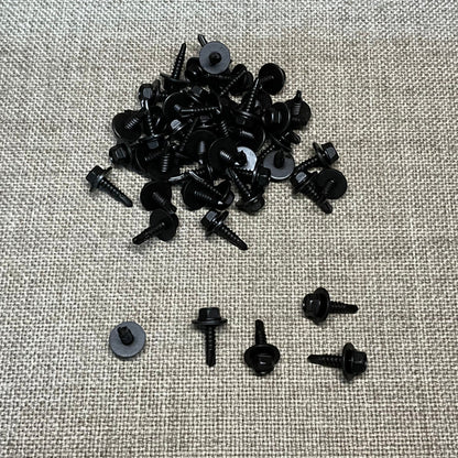 50 Hex Washer Head Sems Teks Tapping Screws Auveco 18261 GM: 11503578;11503785