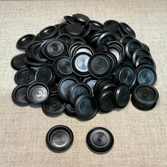 50 Plastic Plug Buttons Fits Hole Size 1-1/2 inch Auto Body Plug 9293 Universal