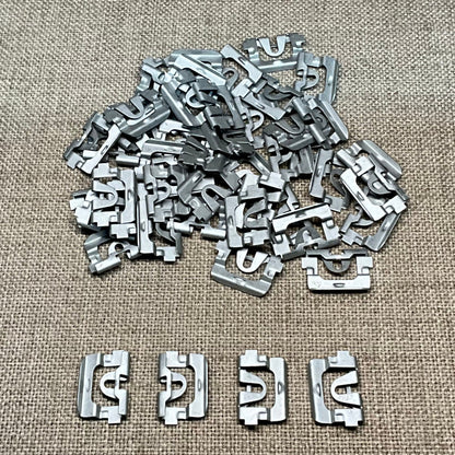 50 Windshield Reveal Moulding Clips Auveco 10631 OEM GM : 9854717 ; 1970 - On