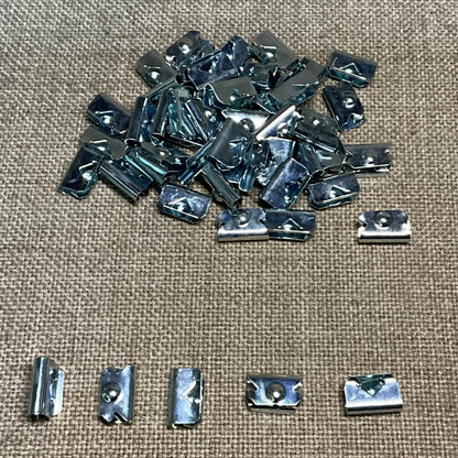 Auveco 12069 Upholstery Clips, GM 1979-On 416629, Zinc, 50 Pcs