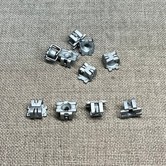 AUVECO 22410 Gm Front Fender Panel Nuts Zinc Organic M610 10 Pcs.