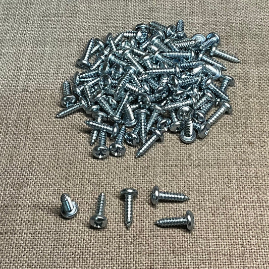 AUVECO 2367 12 X 3/4 Phillips Pan Head Screws Zinc 100 Pcs.