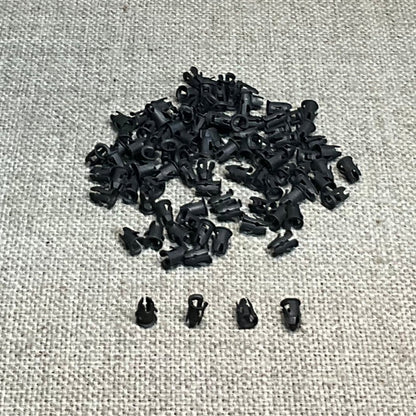 Auveco 2595 TUBULAR NUT FOR 1/8 STUD .040-.045 PANEL RANGE Barrel Clips 100 Pcs