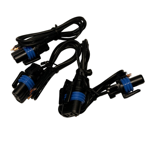 Auveco 16175  HDLGHT PIGTAIL SCK GM Ford AMC & IMPORTS 4 Pcs.