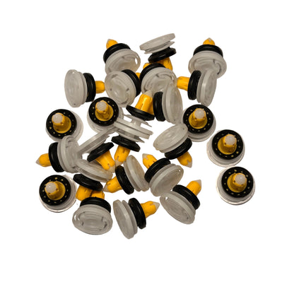Auveco - 25100 - Jeep/Fiat Door Panel Retainer W/ Sealer (25 Pieces)