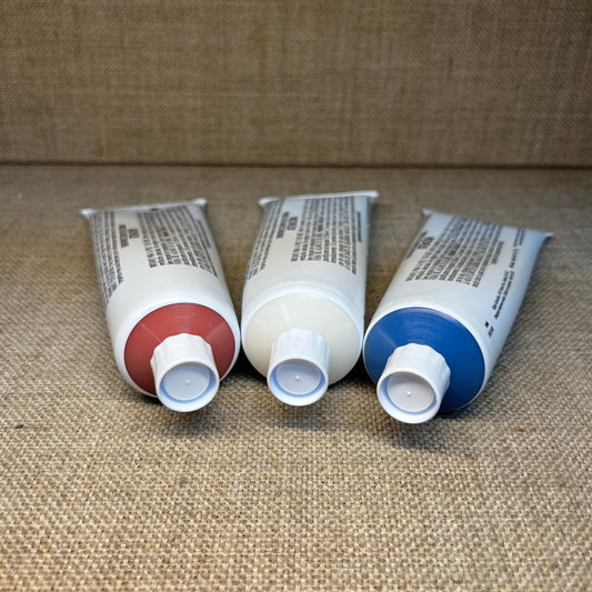 1 - 4oz USC Chemical Cream Hardener Red, White, OR Blue 4.0 ounce Squeeze Tube