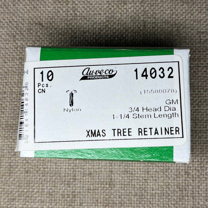 10 X-Mas Tree Retainer Auveco 14032 OEM GM : 15588078 From The Year 1985 - On