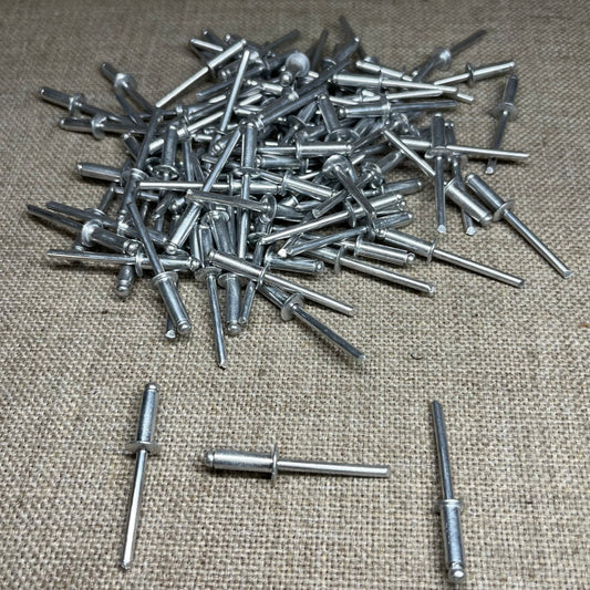 100 Blind Rivets Auveco 8301 AD66ABS AB6-6A Aluminum Rivets Auto & General Use