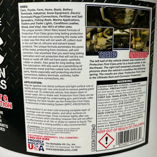 Gallon Fluid Film Amber, Standard Undercoating Gun, and 3 Black Quart –  Warehouse9000