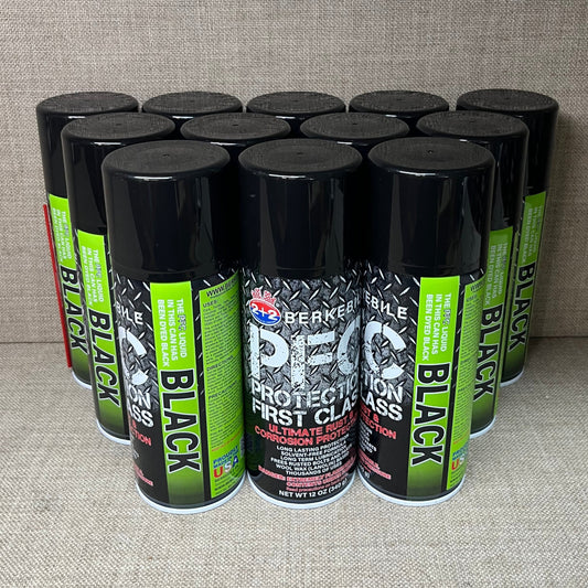 12  Aerosol Cans of BLACK PFC Ultimate Rust & Corrosion Protection " USA  Made "