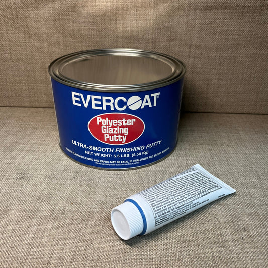 Evercoat Polyester Glazing Putty (100407) with Hardener (5.5 lbs)