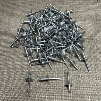 100 Panel Rivets Auveco 8313 AD66ABSLF ABL6-6A All Aluminum Rivets Universal