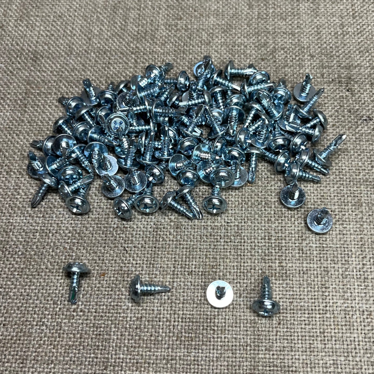 100 Phillips Washer Head Teks Tapping Screws Auveco 15172 Auto ATV General Use