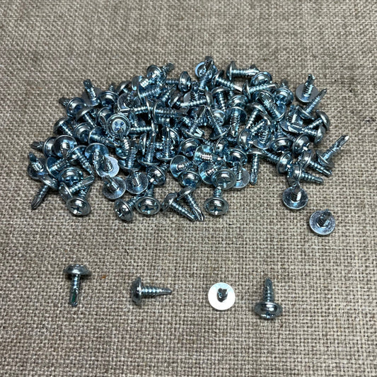 100 Phillips Washer Head Teks Tapping Screws Auveco 15172 Auto ATV General Use