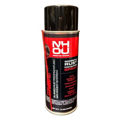 NHOU rodent and rust prevention spray for automotive undercoating protection and corrosion control