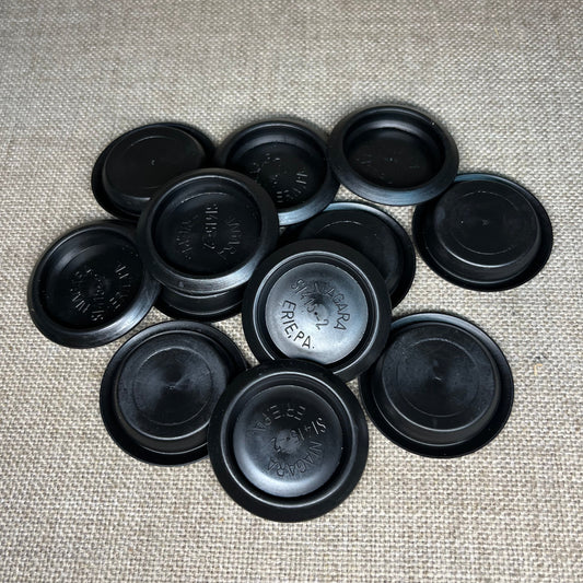 12 Plastic Plug Buttons Fits Hole Size 1 - 1/2 inch Auveco 9293 Universal