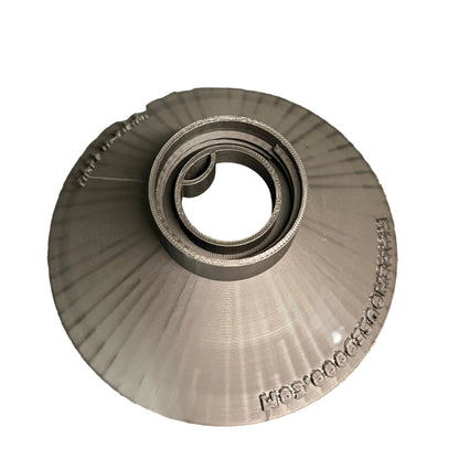 Industrial Threaded Undercoating Funnel and Quart Bottle