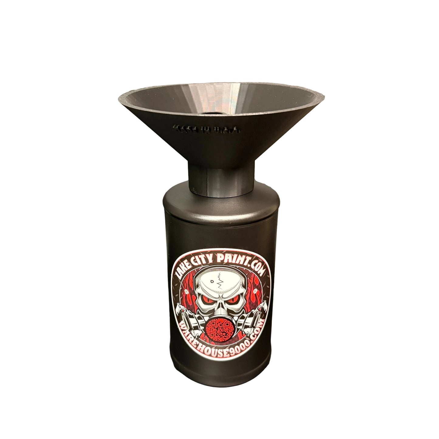 Semi-Pro Undercoating Spray Gun & Custom Threaded Funnel - Straight Wand Kit (3 B Quart Bottles)