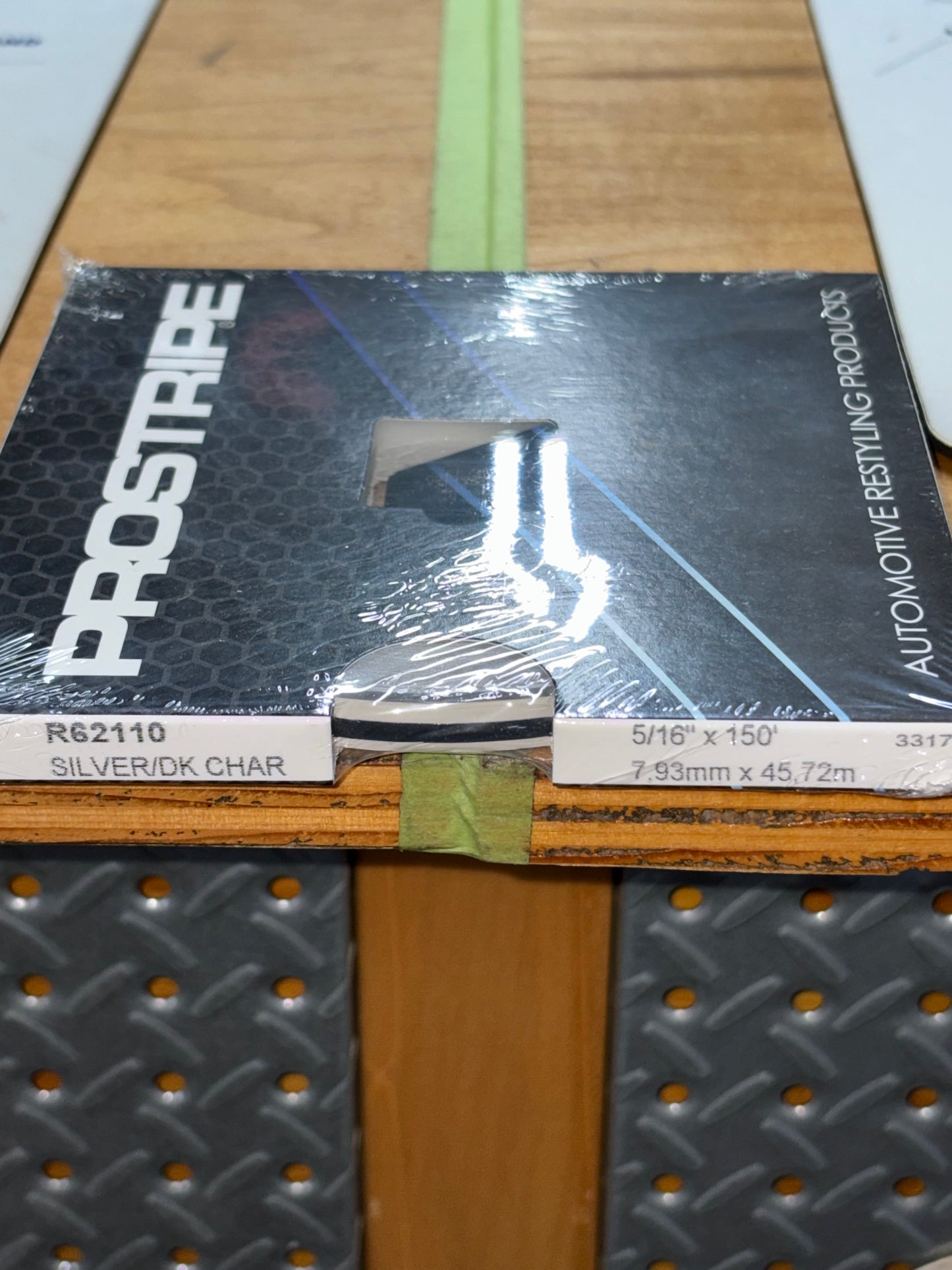 Prostripe R62110 SILVER/DARK CHARCOAL 5/16"