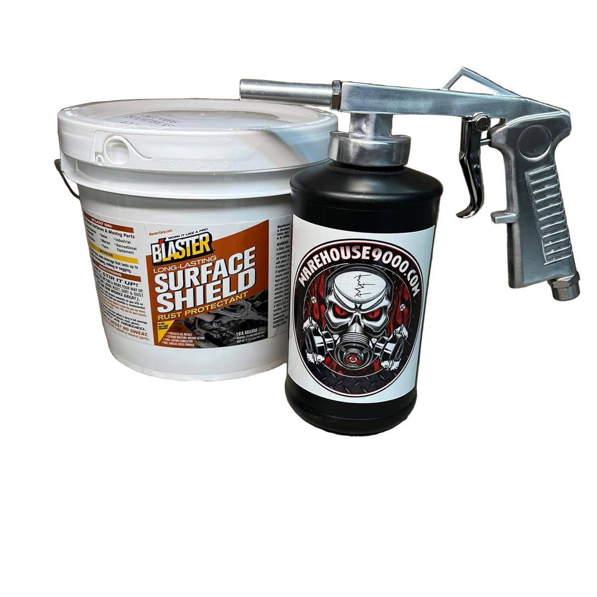 Gallon PB Blaster Surface Shield, Standard Undercoating Spray Gun, 1 B ...