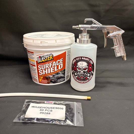 Gal. PB Blaster Amber, Semi Pro Undercoating Gun, 1 Wand, 1 W Qt. Bottle, and 50 Rust Plugs