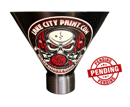 *Patent Pending* Warehouse9000 Industrial Threaded Funnel and Quart Bottle, Eliminate Product Waste with Big Mouth Easy Pour Funnel, Chemical Resistant, High Flow, Shop Grade