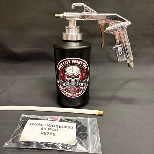 Semi Pro Undercoating Gun, Straight Wand, 1 B Quart Bottle, and 50 Rust Plugs