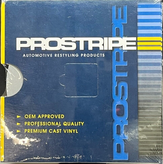 PROSTRIPE 1/2" Silver/Black MT