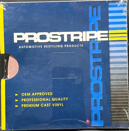 PROSTRIPE 1/4" SLVR MT/TOM RED