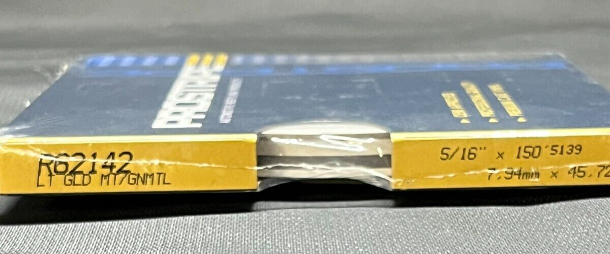 Prostripe 5/16" LT GLD MT/GNMTL