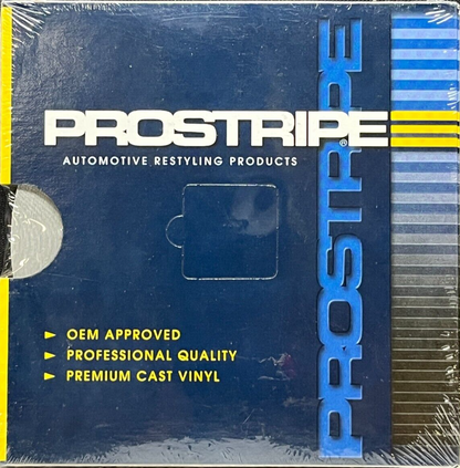 PROSTRIPE 1/2" CHARCOAL/BLK MET